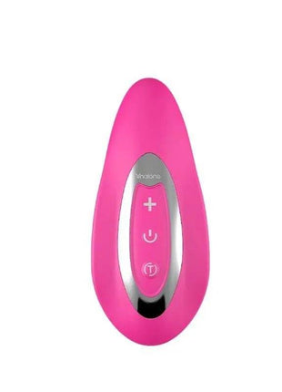 Fuchsia ergonomic massager curve for body relaxation