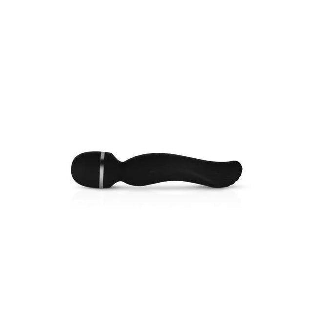 Massager No. 4 Black sleek handheld muscle relaxation device with ergonomic design and multiple modes