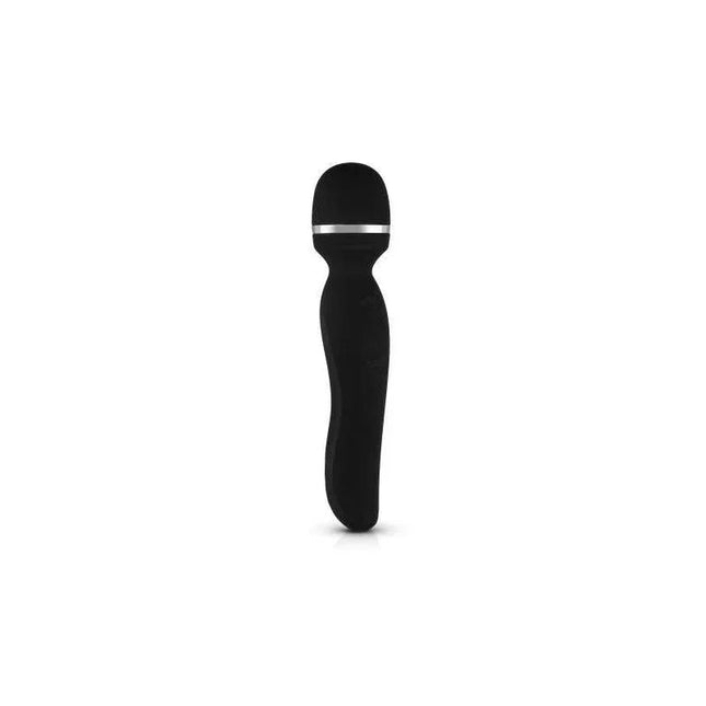 Sleek black Massager No. 4 Black device for muscle relaxation and stress relief