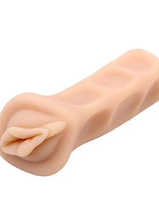 Masturbator Fire a Gun N5 flesh-colored vagina-shaped realistic solo pleasure device with T-Skin material, compact 12.5 cm size