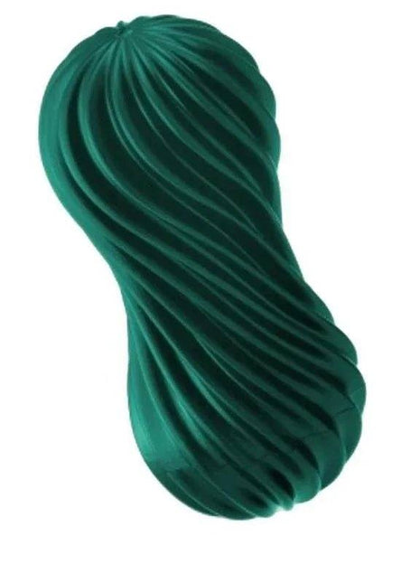Masturbator Flex Fizzy Green flexible ergonomic personal pleasure device in vibrant green color