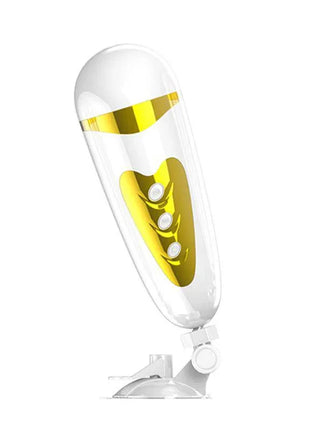 Masturbator Sally White and Golden Vagina