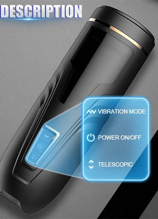 Masturbator Telescopic and Rotation Function Rita