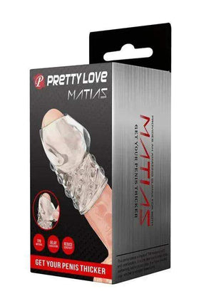 Matias Penis Sleeve Flexible in soft-touch material with textured surface for enhanced stimulation and comfort