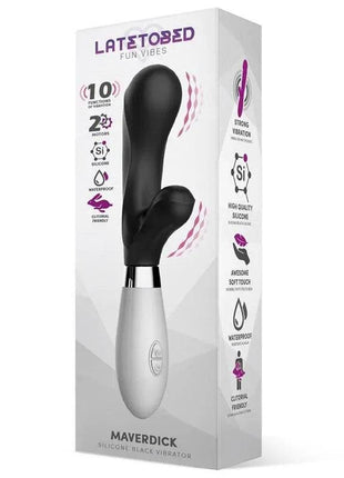 Maverdick Vibe Silicone BlackVibratorssecretsextoys.store