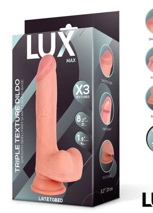 Max Triple Density Dildo with Balls 8.2