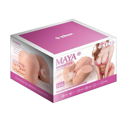 Maya Masturbator with Vibration and Sucking Effect 4.5 kg