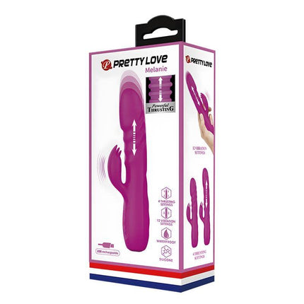 Melanie Vibe Thrusting Rabbit Vibrator with Rotation