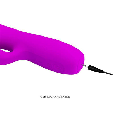 Melanie Vibe Thrusting Rabbit Vibrator with Rotation