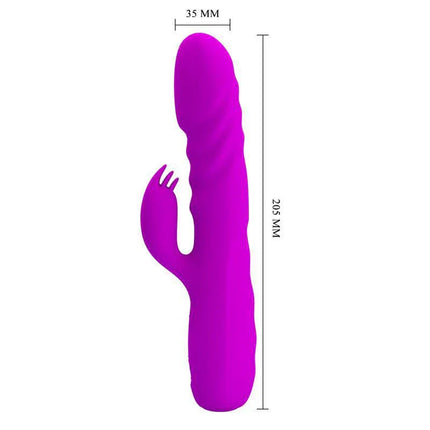 Melanie Vibe Thrusting Rabbit Vibrator with Rotation