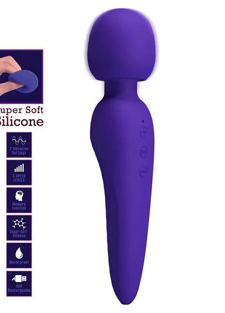 Meredith Massager Wand Violet