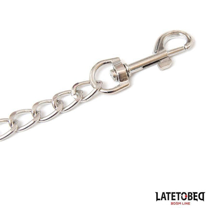 Metal Chain Leash Pink 65cm by LATETOBED