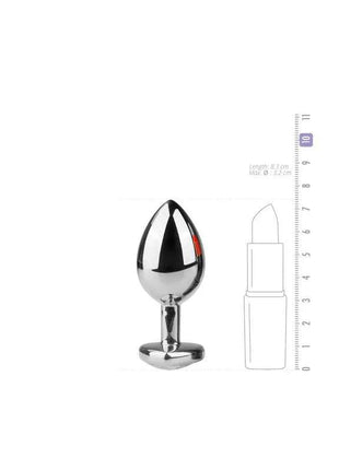 Metal Plug No.7 silver and clear sleek metal plug accessory for electronic devices