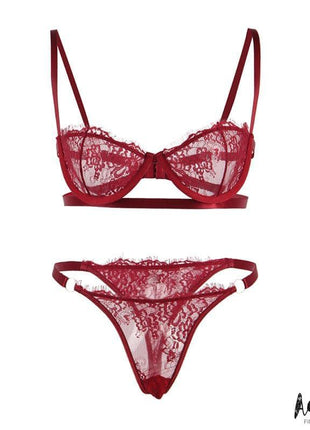 Mia Set 2 pcs. Burgundy S-M