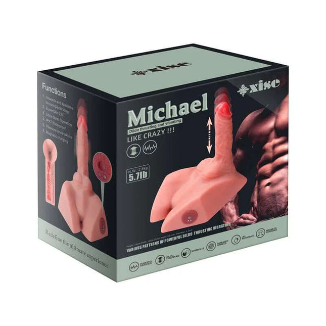 Michael Masturbator with Thrusting and Vibration 2.57 kg