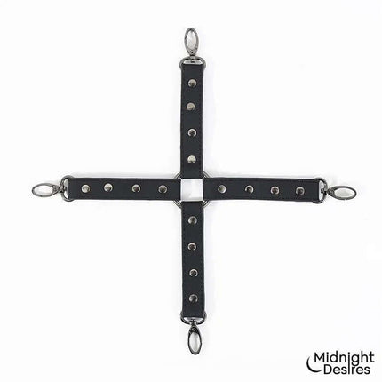 Cuffs and Thigh Hogtie Set