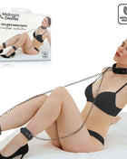 Collar and Ankle Cuffs with Chain