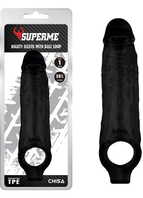 Mighty Sleeve With Ball Loop Black