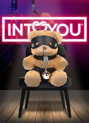 Mimi Keychain BDSM Teddy Bear with Collar and Bell