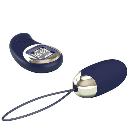 Mina Vibrating Egg with Digital Screen Remote control Blue