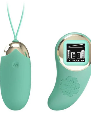 Mina Vibrating Egg with Digital Screen remote control green