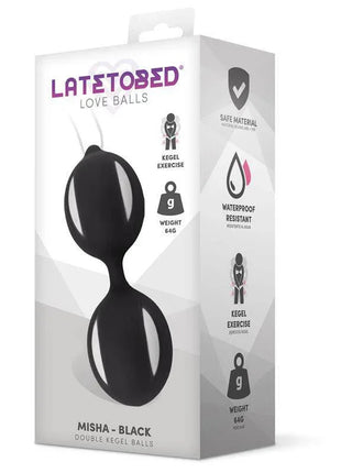 Misha Double Kegel Balls with Internal Weight