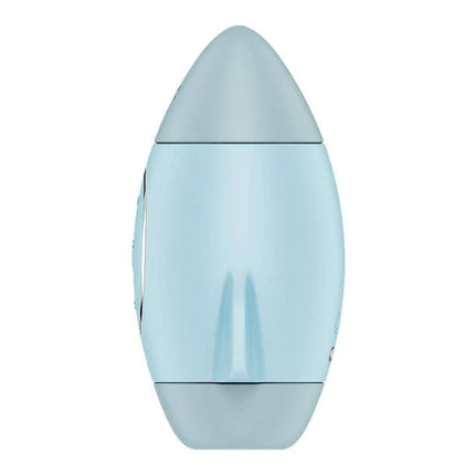 Mission Control Clit Sucker and Vibe Blue