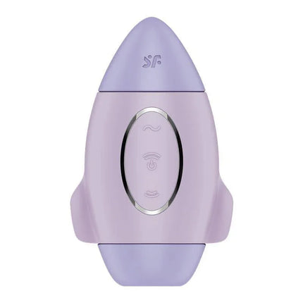 Mission Control Clit Sucker and Vibrator Violet