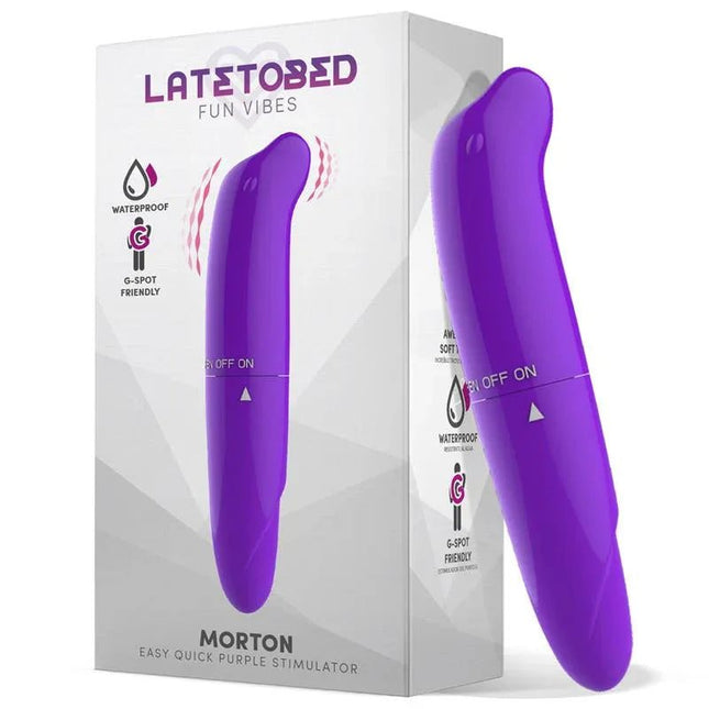 Morton Easy Quick Stimulator Purple handheld massager for muscle relaxation and stress relief