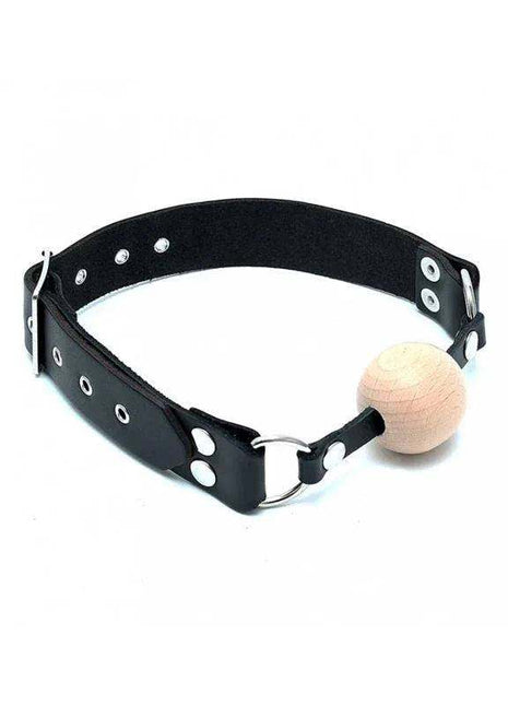 Adjustable mouth gag with comfortable straps for secure fit