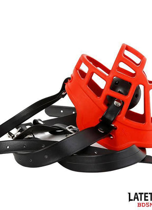 Muzzle with Breathable Gag Ball