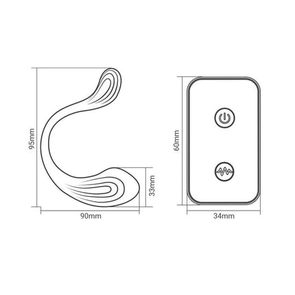 Nami Vibrating Egg Remote Control