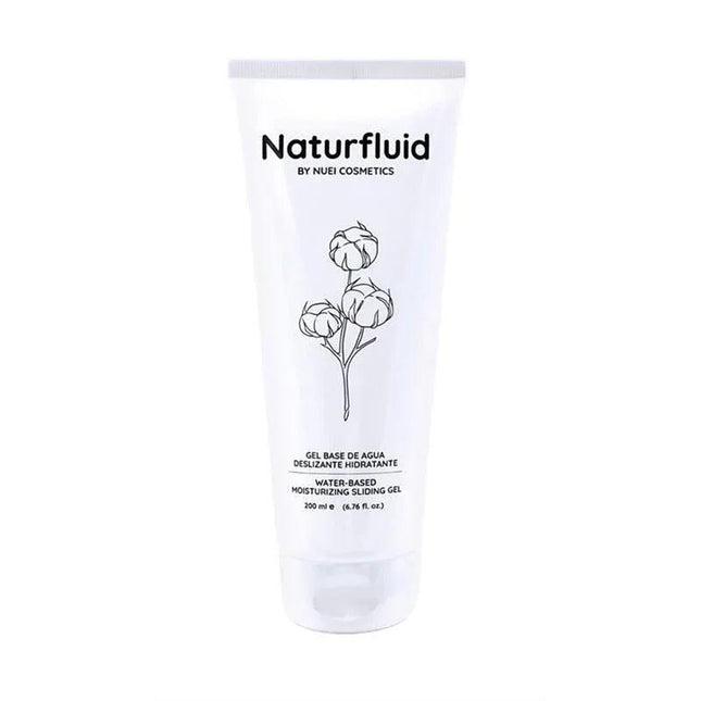 Naturfluid High Density Water Based Sliding Gel 200 ml bottle for smooth glide and comfort
