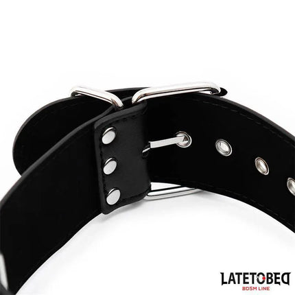 Neck and Wrist Cuff for BDSM Play