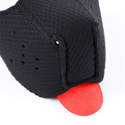 Puppy Face Adjustable Mask Black