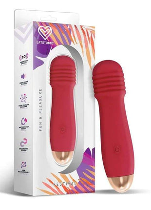 Nesta Stimulator 10 speeds rust red personal pleasure device