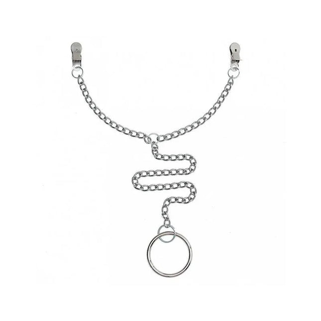 Nipple Clamps to Penis Ring