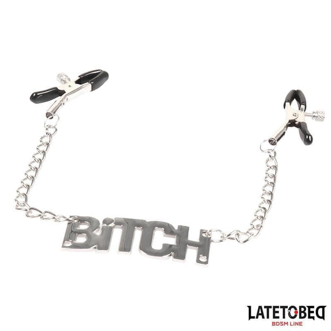 Adjustable BDSM nipple clamps