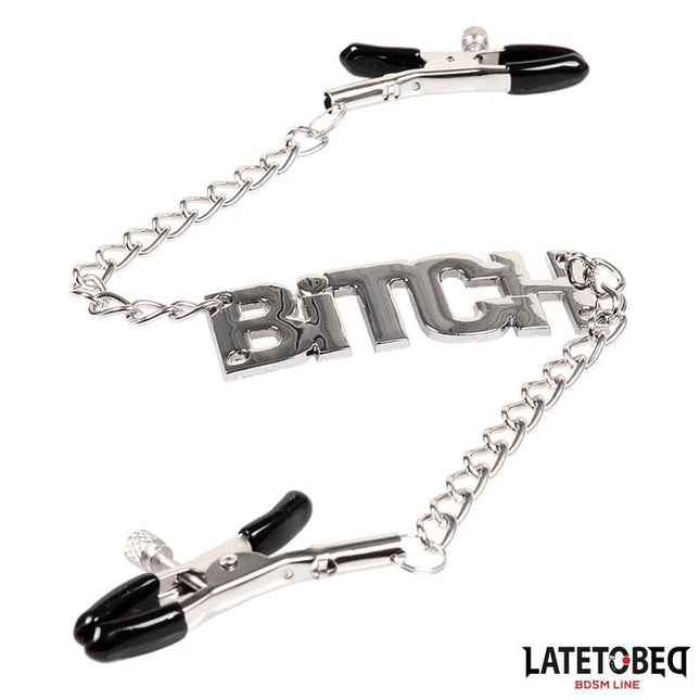 Adjustable BDSM nipple clamps