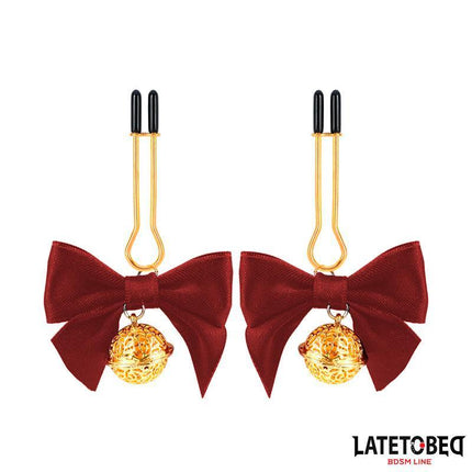 nipple clamps with Bow