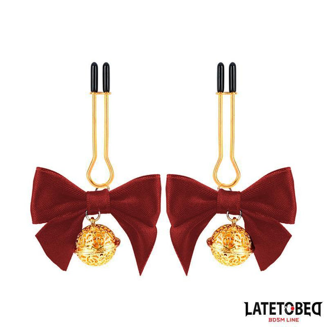 nipple clamps with Bow