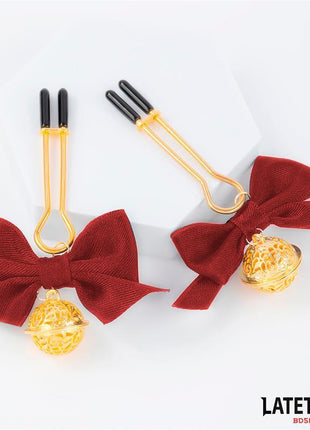 nipple clamps with Bow