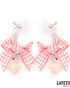 Nipple Clamps with Kitty Paw Pompon