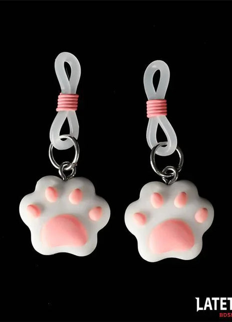 Nipple clamps with Kitty Paw