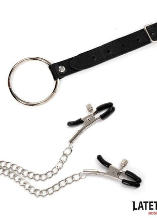 Nipple Clamps With Penis Ring