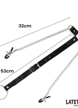Nipple Clamps With Penis Ring