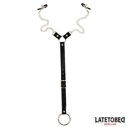 Nipple Clamps With Penis Ring
