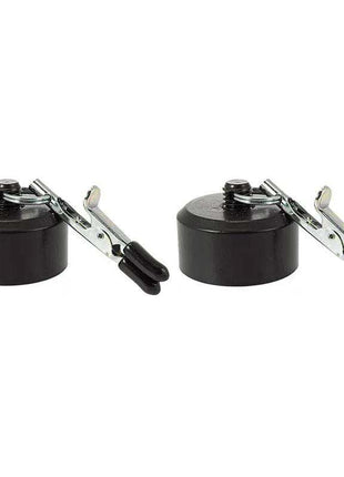 Nipple clamps with 100 gram weights for enhanced sensation