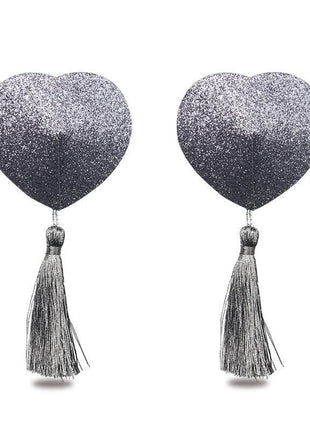 Nipple Covers Reusable Silver Glitter