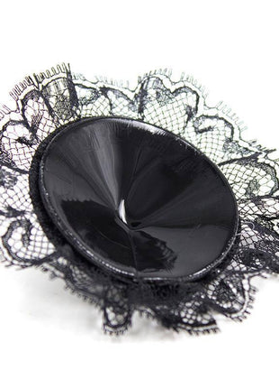 Nipple Covers with Lace Black